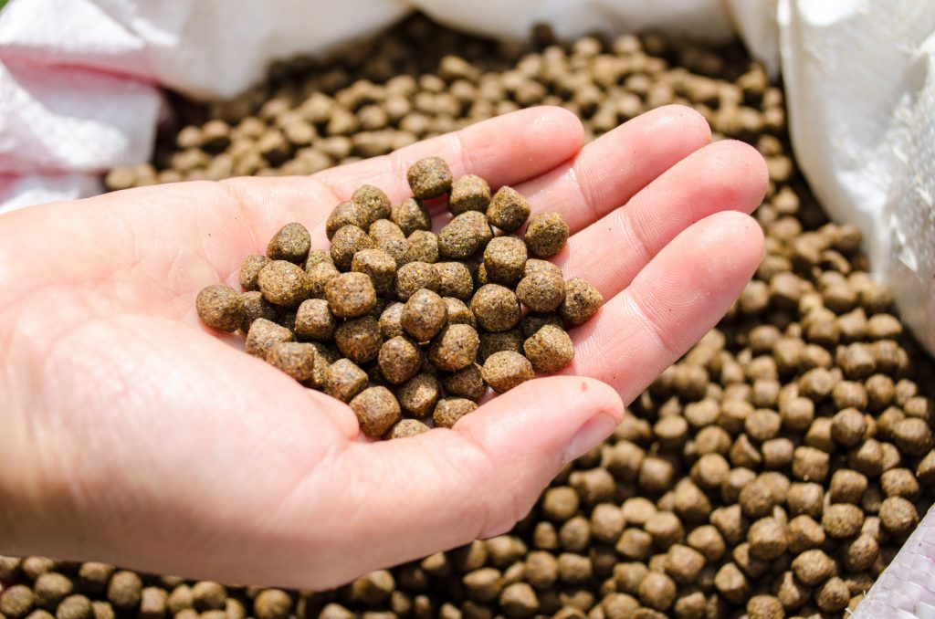 aqua feed pellets